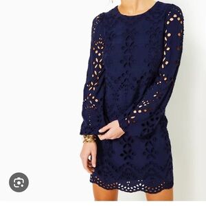 Lilly Pulitzer Alayna long sleeve eyelet dress❤️New with tags